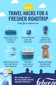 Road Trip Hacks By Febreze In 2020 Road Trip With Kids Road Trip Road Trip Hacks