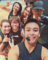 Wow! An insane BodyCombat workout with our fav BC Powerhouse Lexander Chew  ! Burn all the way! Lol Tq very much!! #LesMills #BodyCombat Micky Sureanto