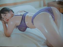 花咲楓香ユポポスター(約51.5×36.4㎝) お風呂用美尻！紫下着風ビキニ食い込み! 巨尻！後背位 はなさきふうかアサ芸徳間書店未使用品－Funbid香港本地日本代購網站