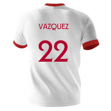 Born 22 february 1989) is an argentine professional footballer who plays as an attacking midfielder for spanish club sevilla and. Herren Fussball Franco Vazquez 22 Heimtrikot Weiss Trikot 2020 21 Hemd