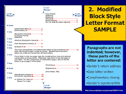 How To Write A Semi Block Style Letter Definition