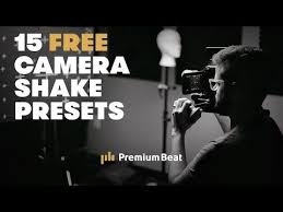 15 Free Camera Shake Presets For After Effects And Premiere Pro Premiere Pro Tutorials Premiere Pro Presets