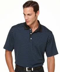 Callaway Polo Shirt Anthracite Stripe