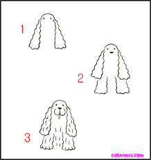 Learn How To Draw A Cockerspaniel Animal Drawings Drawings Mom Art