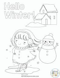 The spruce / ashley deleon nicole these free pumpkin coloring pages will be sna. Free Winter Printables For Preschool And Kindergarten Natural Beach Living