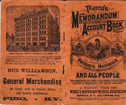 Bud Williamson's General Store Memo Book 1905