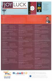 Calendar Of Events Courtesy Of Orange County Library System The Joy Luck Club County Library Luck