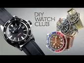 DIY Watch Club 40mm Vintage - BURSTING with Potential! - YouTube