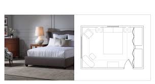 Ease of circulation is a factor to consider when planning a bedroom layout. Design 101 Furniture Layouts Master Bedroom Regan Billingsley Interiors
