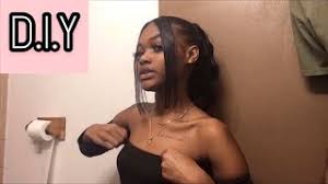 Women whose hair is long and thick often complain that a high ponytail gets saggy and doesn't last. Easy 2 Bangs With Ponytail Weave Using Bobby Pins Youtube