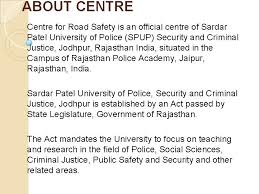 Jun 17, 2021 · top 5 govt. Centre For Road Safety Sardar Patel University Of
