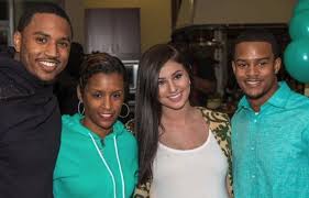 Photos Trey Songz Attends His Brother S Baby Shower Brother Baby Shower Trey Songz Expecting Baby