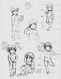 How To Draw Children Tutorial Drawings Character Design Cute Drawings