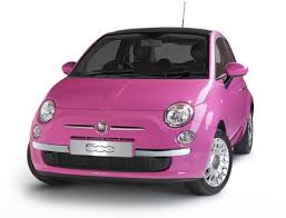 fiat 500 pink pour voir la vie en rose leblogauto com voiture voitures roses fiat 500