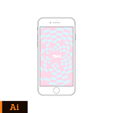 Learning how to cut and crop images can help you get ready to create something special in illustrator. Outline Vector Mockup Illustrator Template For Apple Iphone 7