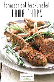 The most commonly sold chops are loin chops but, for a larger, meatier chop look out for chump chops. Parmesan And Herb Crusted Lamb Chops From A Chef S Kitchen