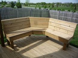 Outdoor corner bench with table. Outdoor Corner Bench Seating Ran Sum Patio