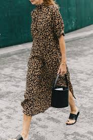 Pin By Georgeats On Ny Fashion Week Printed Dress Street Style Street Style Dress Street Style Trends