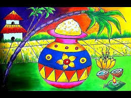Pongal Festival Drawing Drawings Painting For Kids Rangoli Designs For Competition Find & download free graphic resources for happy pongal. pongal festival drawing drawings