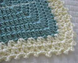 V Stitch Picot Border For Round Ripple Afghan Crochet Border Patterns Crochet Edging Afghan Crochet Patterns