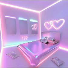 Holographic In 2020 Neon Room Girl Bedroom Designs Neon Bedroom