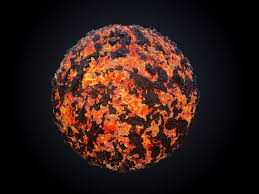 Sbsar files are available for cg artists to fine tune texture details. Lava Ground Seamless Pbr Texture 03 3d Model Cgtrader