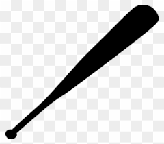 Baseball Bat Clipart Black Transparent Png Clipart Images Free Download Clipartmax Black and white clip art baseball. baseball bat clipart black transparent