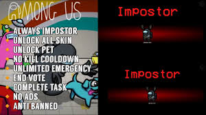 Cara Terbaru Menjadi Impostor Terus Menerus Among Us Mod Terbaru 2020 9 9 Youtube