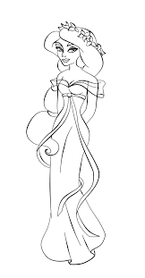Baby Princess Jasmine Coloring Pages Disney Coloring Pages Princess Coloring Disney Princess Coloring Pages