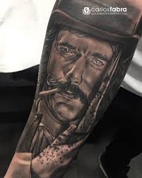 Bill The Butcher El Carnicero Realizado Con Inkjecta Radiantcolors Y Aloetattoo En Cosafina Tattoo Thebestspaintatt Life Tattoos New York Tattoo Tattoos