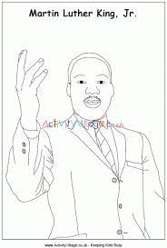 Martin luther king jr printable coloring pages. Martin Luther King Colouring Page