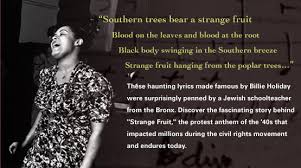 Pastoral scene of the gallant south the bulging eyes and the twisted mouth scent of magnolia, sweet and fresh then the sudden smell of. American Songbook