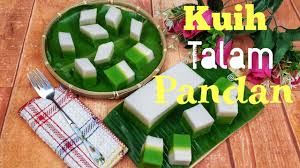 Rasa kuih talam pandan yang berlemak, wangi, lembut dan sedap. Resepi Tips Lengkap Kuih Talam Pandan Lembut Secukup Rasa Youtube