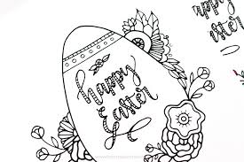 Happy spring and happy easter. Easter Coloring Pages Free Printable Kids Love