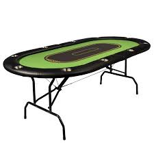 Franklin Sports Deluxe Foldable 10 Player Poker Table Walmart Com Poker Table Folding Poker Table Poker