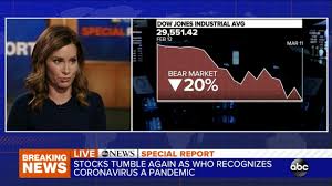 Trusted and independent source of local, national and world news. Dow Plunges Again On Coronavirus Fears Abc News