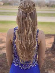 Prom Homecomingdance Dance Formal Hair Braid Prom Hair 2017 It S A Four Strand Braid Formal Half Dance Hairstyles Formal Hairstyles Long Hair Styles