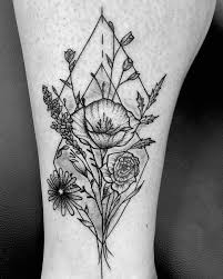 Black And Grey Tattoo Artists Edmonton Wildflowers For Ampaul 84 Thank You So Much Wildflowertattoo Wildflowers Blackandgreytattoo Blackandgrey Et Geometric Tattoo Wildflower Tattoo Geometric