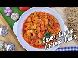 1 papan pete dikupas dan di belah dua. Sambal Goreng Kentang Udang Youtube