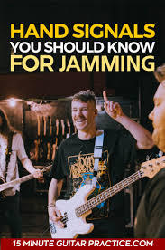 The act of jamming or. Hand Signals And Other Gesture Cues You Should Know For Jamming 15 Minute Guitar Practice