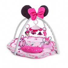 The Minnie Mouse Garden Fun Activity Gym From Bright Starts Is Part Of The Minnie Bow Cute Collection Only Baby Minnie Baby Minnie Mouse Minnie Mouse Nursery