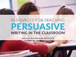It also touches upon issues related to the content of teaching writing at the present stage of education development. Teaching Persuasive Writing In The Classroom Free Kit For Grades 3 12