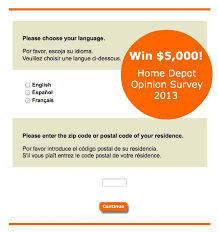 Www Homedepot Com Opinion Home Depot Opinion Survey Surveys Home Depot Online Surveys
