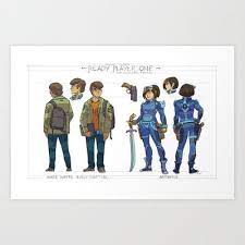 Ready player one book characters. Pin On My Society6 Prints