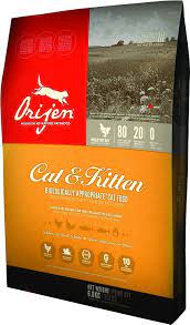 Orijen Cat Kitten Grain Free Dry Cat Food 12 Lb Bag Chewy Com Cat Food Cat Food Brands Kitten Food