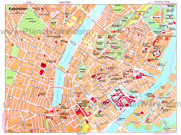 Large detailed road map of copenhagen city with surroundings. Copenhagen Map Living Nomads Travel Tips Guides News Information