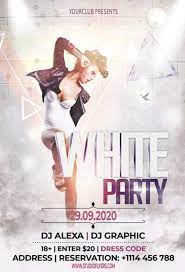 Find & download the most popular white party flyer psd on freepik free for commercial use high quality images made for creative projects. White Party Free Club Flyer Template Psd Freepsdflyer