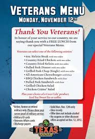 Veterans Day From A Veteran Sharing With Veterans Free Lunch At Texas Roadhouse Veterans Day Free Food Veterans Day Veteran