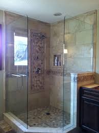 This Frameless European Shower Enclosure Has Profound Beauty With The Accents Also Notice The Shower Door Installation Replacement Shower Doors Shower Doors