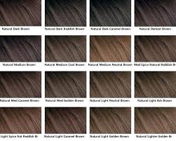 Reddish Brown Hair Color Chart Lajoshrich Com